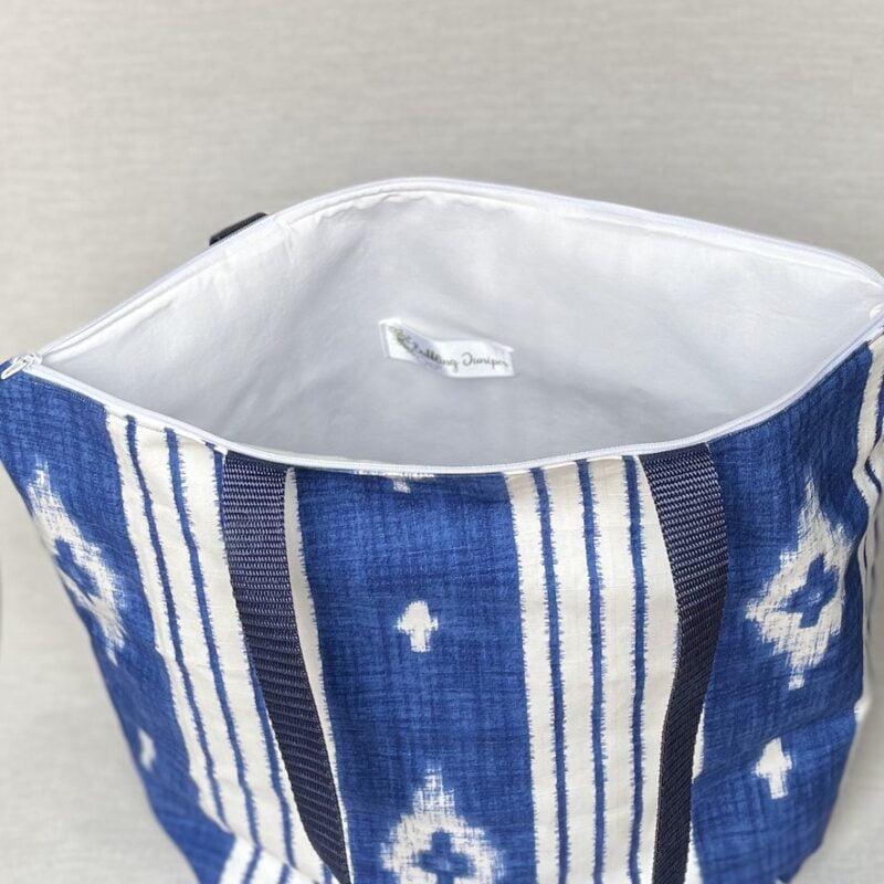 Striped Cotton Bag - Image 2