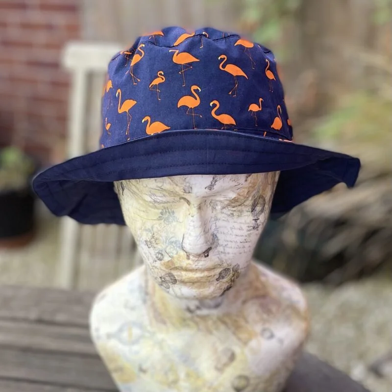 Flamingo Reversible Bucket Hat - Image 5