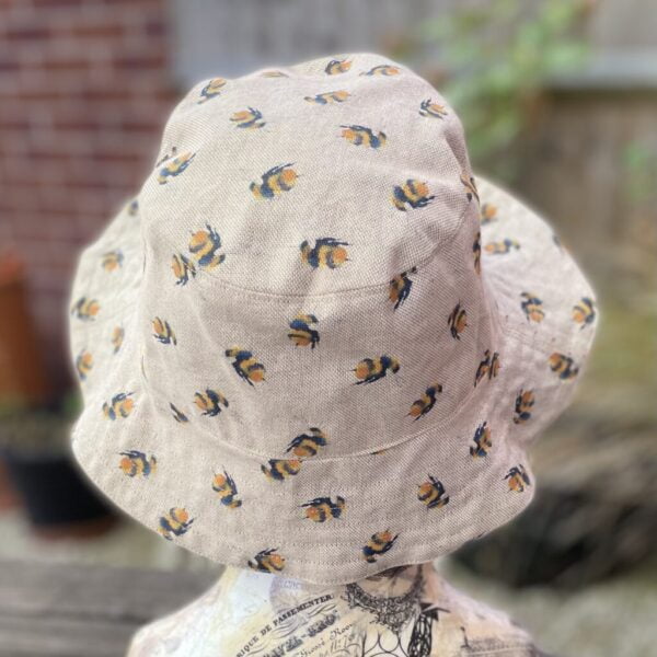 Bees Reversible Bucket Hat