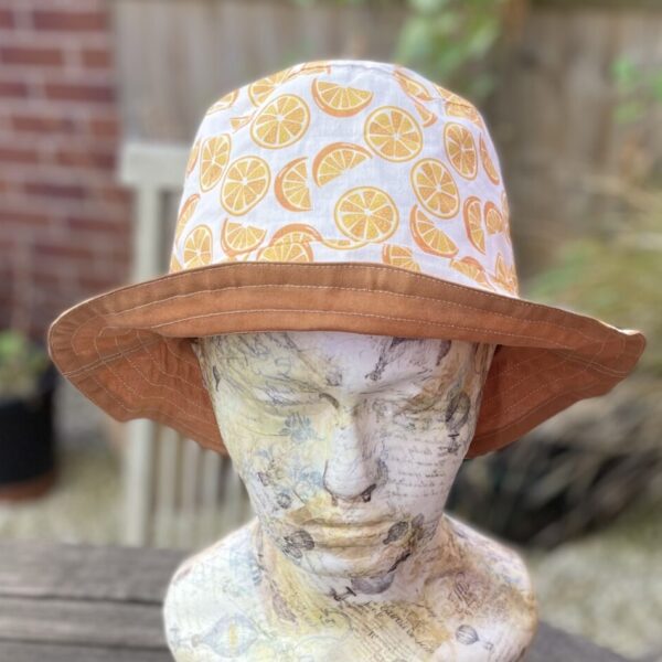 Oranges Reversible Bucket Hat