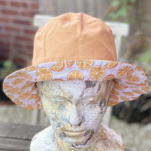 Oranges Reversible Bucket Hat