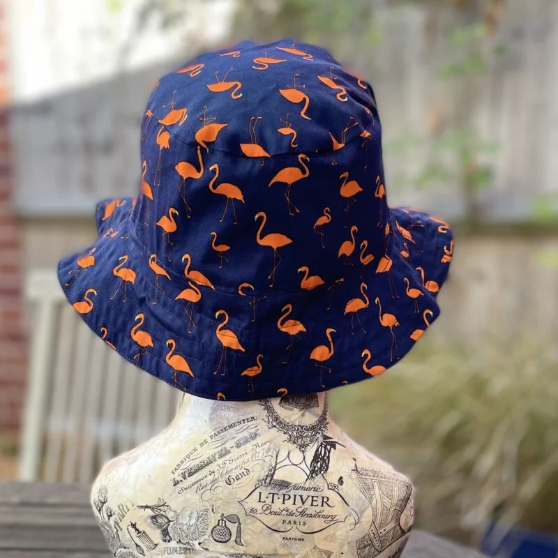 Flamingo Reversible Bucket Hat - Image 4